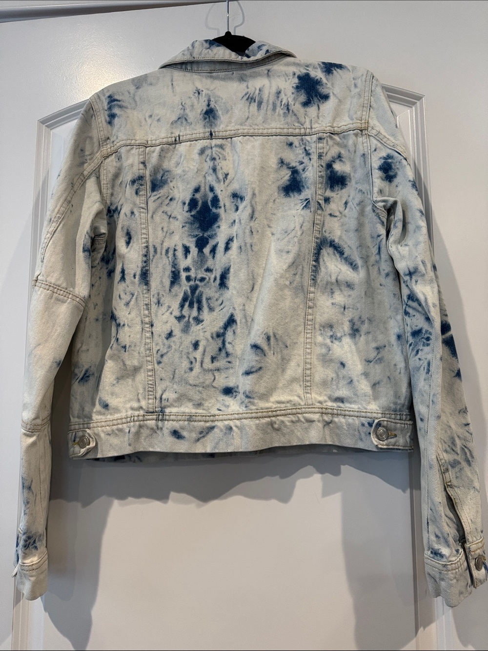 Free People Rumors Bleached Denim Jacket Excellent Condition - Picture 4 of 6